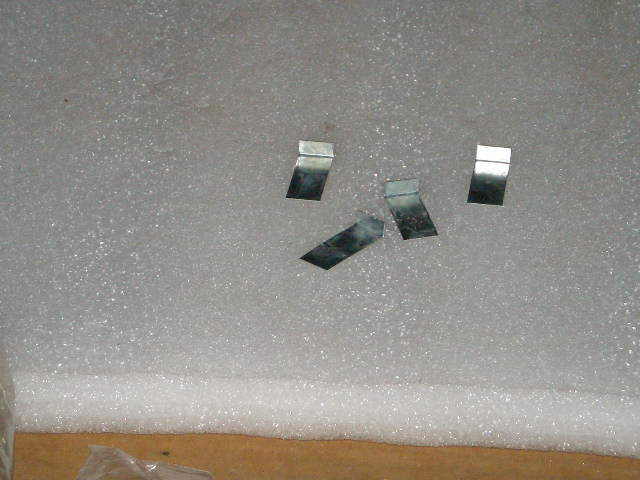 DISC BRAKE PADS MISC. PAD SHIMS (4)