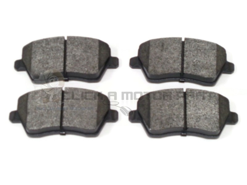 RENAULT CLIO MK4 2012-2015 FRONT 2 BRAKE DISCS AND PADS SET NEW (ATE TYPE PADS) gallery