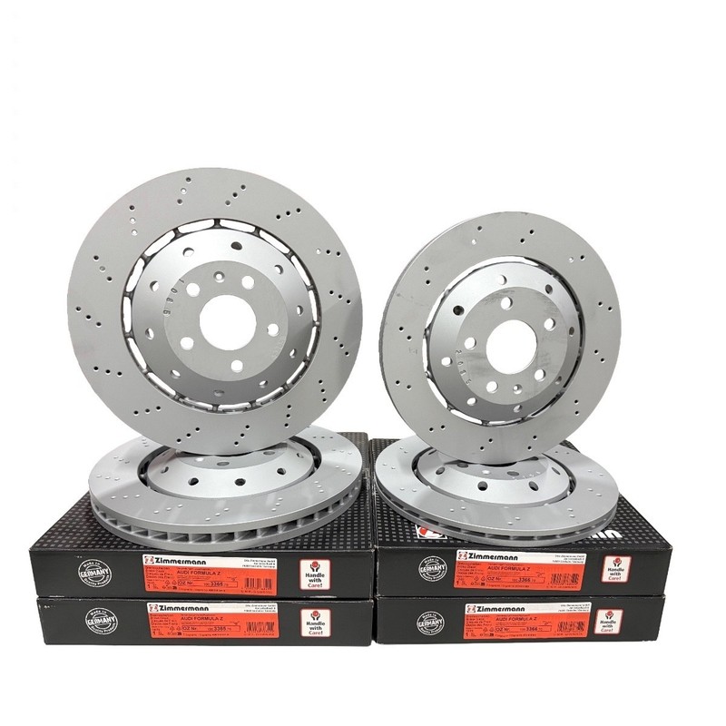 AUDI RS5 B8 (2010-2010) OEM Zimmermann Front & Rear Brake Discs & Pads gallery