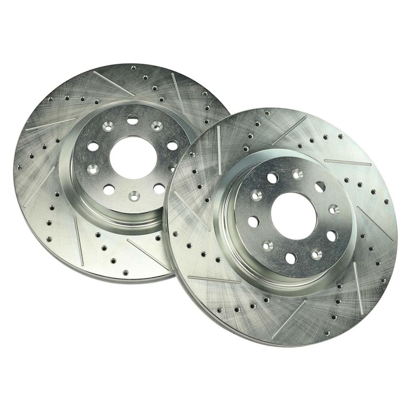 2-Wheel Set Brake Discs Front AWD for Chevy Cadillac CT5 Chevrolet Camaro CT6