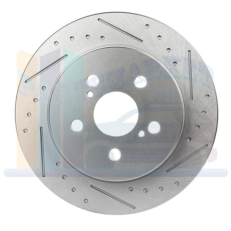 4X Brake Rotor Drill And Slot for 2009-2019 Toyota For Corolla 2009-2013 Matrix gallery