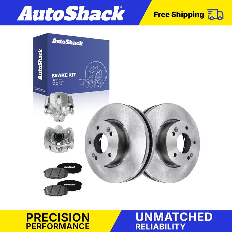 Front Brake Rotors Ceramic Pads Calipers for Hyundai, Elantra 2009-2012