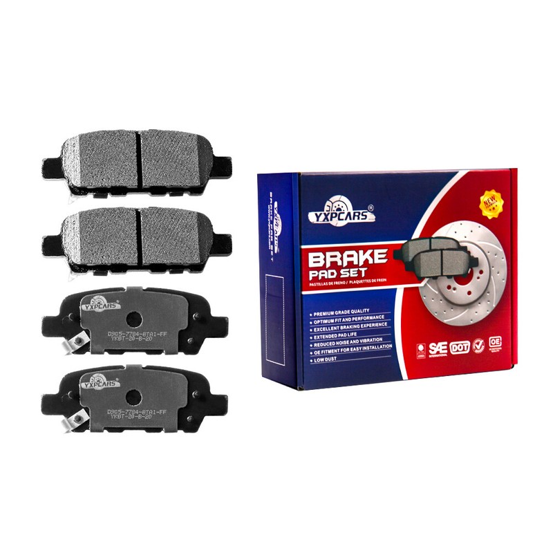 For 2009 - 2022 Nissan Maxima Front Rear Disc Rotors And Ceramic Pads Set gallery