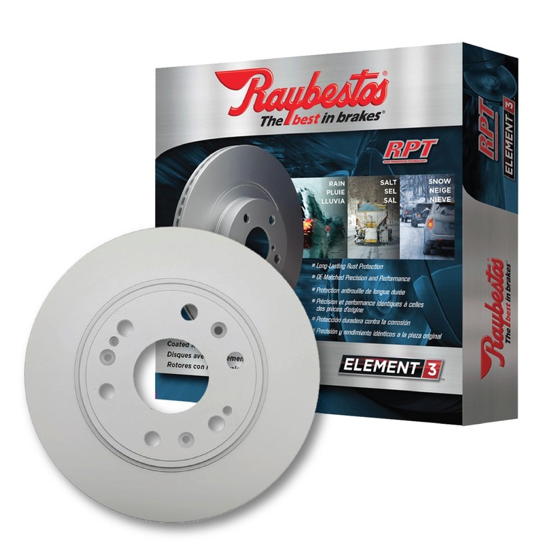 Raybestos 580184FZN Rust Prevention Technology Coated Rotor Brake Rotor, 1 Pack