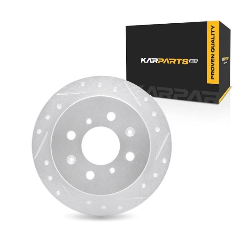 For Honda Civic 1999 2000 Disc Brake Rotor Rear Passenger Side | Cast Iron Solid