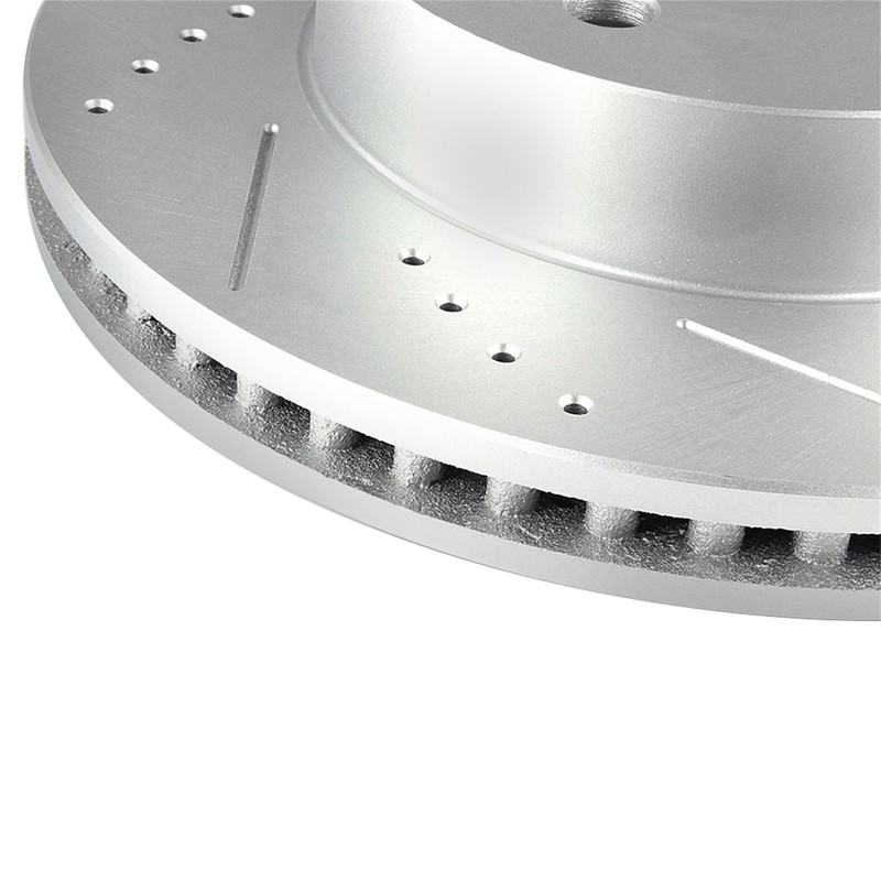 For Jeep Liberty 2002 - 2007 Front Brake Rotors And Ceramic Pads Drilled Slotted gallery