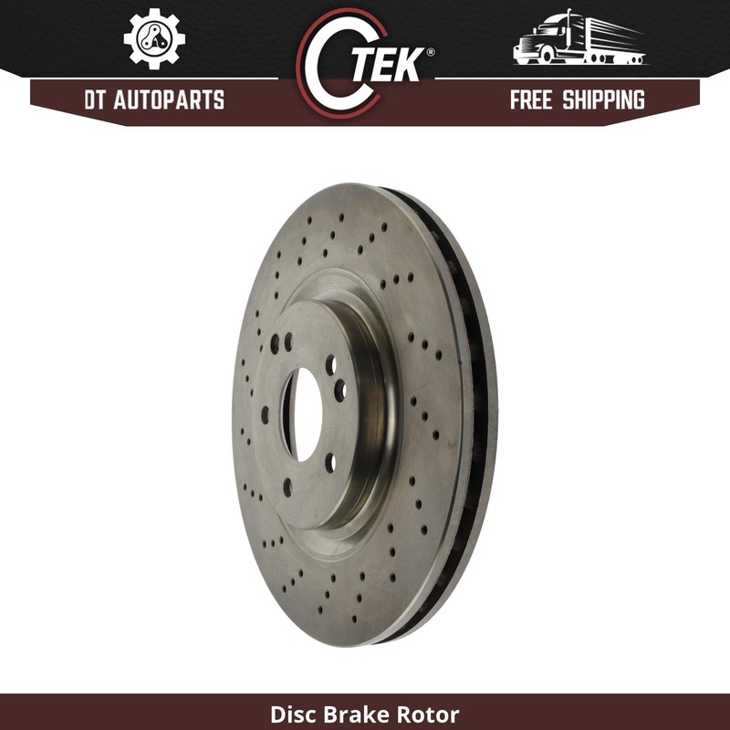 For 2004-2007 Mercedes-Benz C230 | Centric Front Disc Brake Rotor | Vented