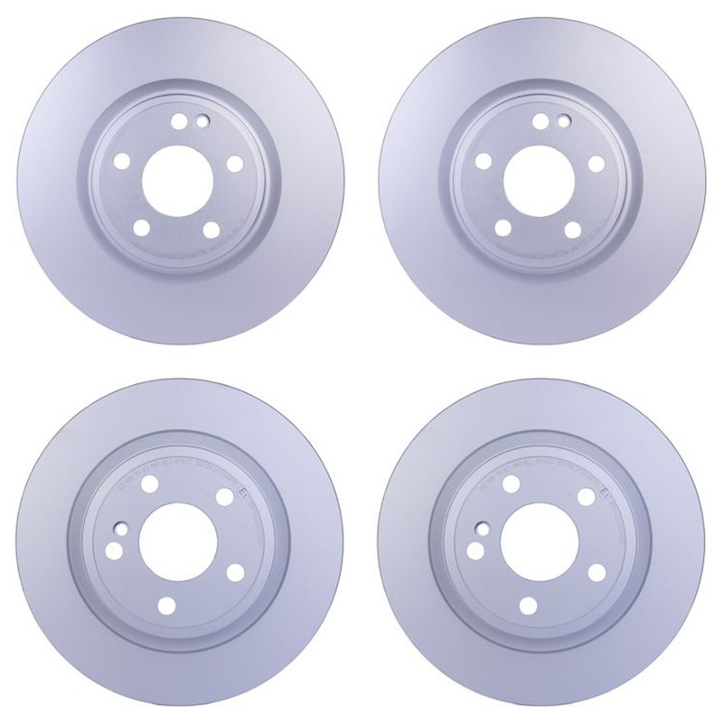 Hella Front 320mm Rear 295mm Brake Rotors Kit For C117 CLA250 W156 GLA250 QX30