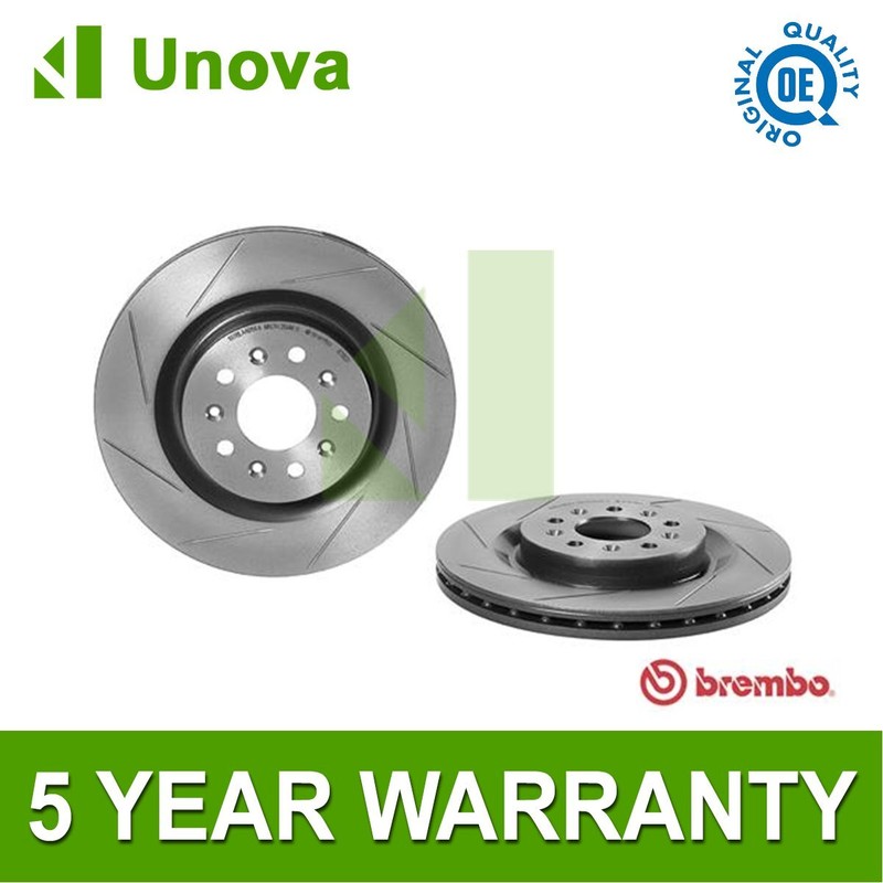 Brake Disc Rear Unova Fits Aston Martin DB9 Vantage 4.3 4.7 5.9 6.0