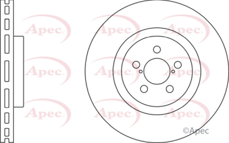 Front Brake Disc Fits Subaru Impreza 2002-2005 2.0 26300FE000 gallery