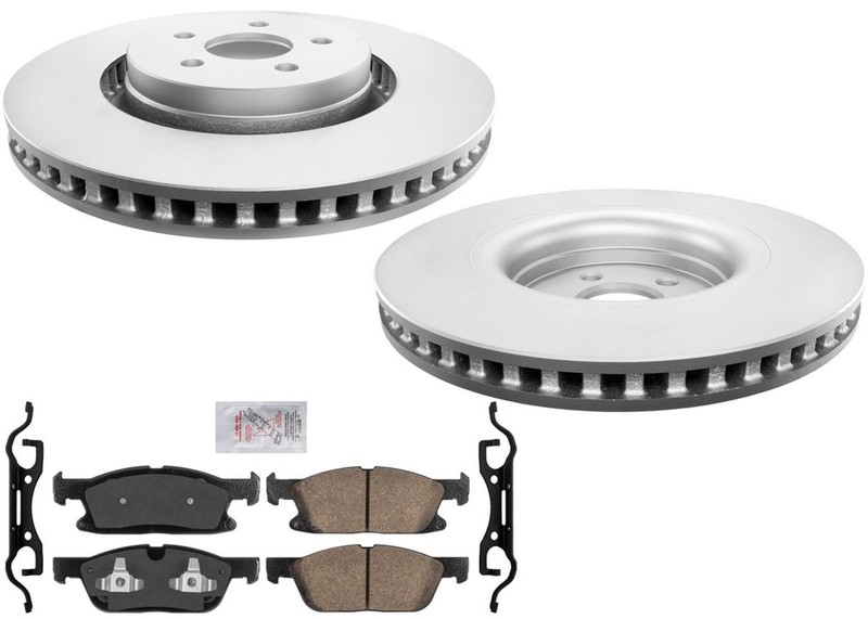 Improved Performance Rotors Front Ceramic Brake Pads For Nautilus 2019-2024