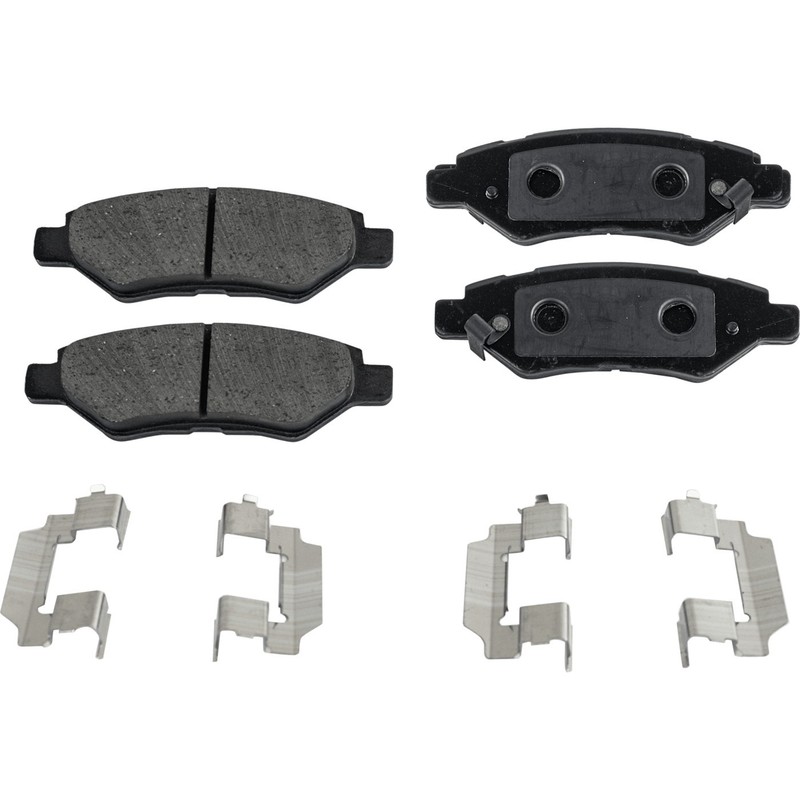 Rear Brake Disc Rotors and Pads Kit for Chevy Coupe Chevrolet Camaro CTS 10-14 gallery