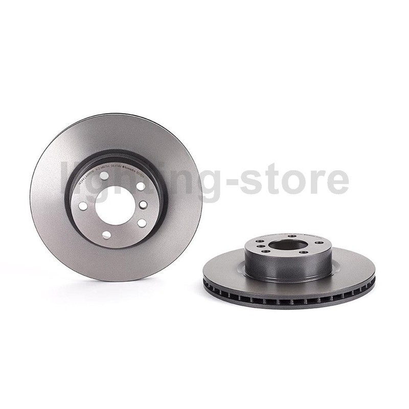 Front Rear Disc Brake Pad Set Disc Brake Rotor Fits BMW 2015-2016 X4 6 pcs gallery