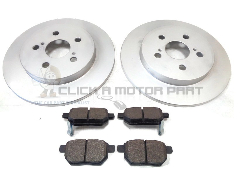 REAR 2 BRAKE DISCS & PADS FOR LEXUS CT200H 1.8 10-16 CHECK CHOICE OF SIZES