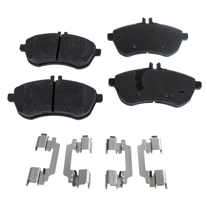 Front & Rear Brake Pads Set for MB Mercedes Mercedes-Benz C250 C300 2008-2012 gallery