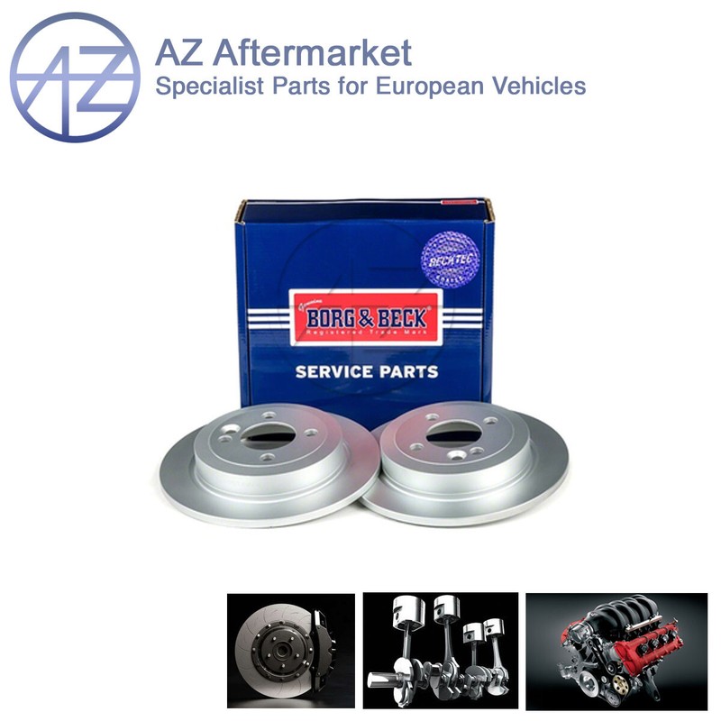 Fits Mini Cooper 2001-2015 One 2001-2007 1.6 D One AZ Rear 1x Brake Disc gallery