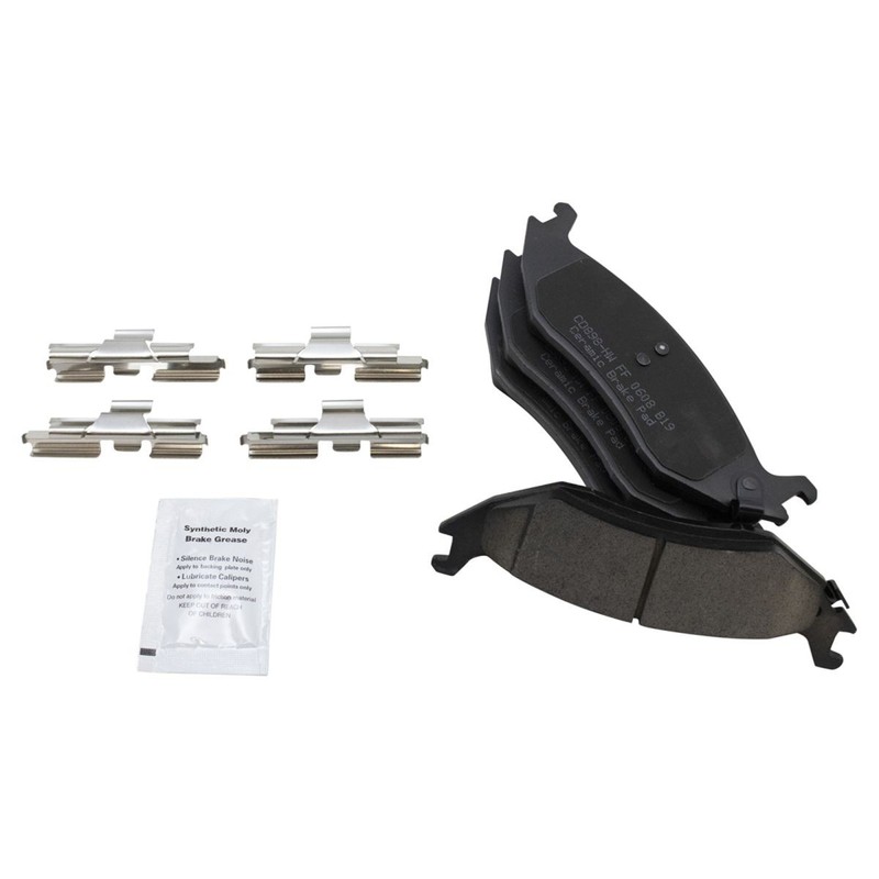 Ceramic Brake Pad & Cross Drilled Rotor w/Chemicals gallery