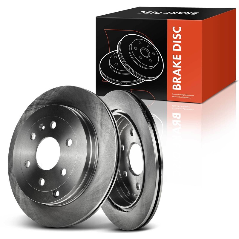 Rear Disc Brake Rotors for Chevrolet Traverse 2009-2017 GMC Acadia 2007-2017