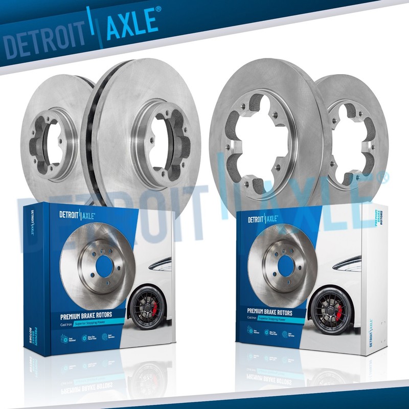 Front Rear Brake Rotors Kit for 2015 – 2020 Transit-150 Transit-250 Transit-350