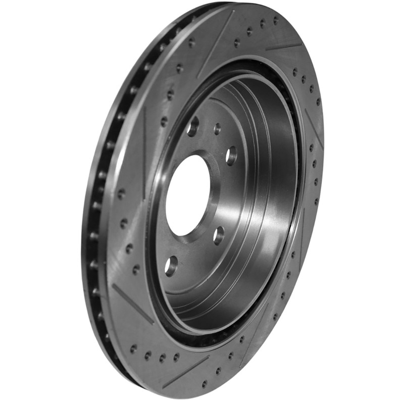 Rear Drilled Brake Rotors for Chevrolet Camaro 2010-2015 Cadillac CTS 08-19 gallery