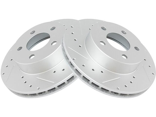 TRQ 13CY25V Front Brake Rotor Set Fits 1995-2001 Ford Explorer 4WD 4dr