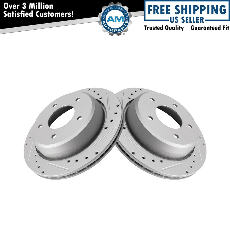 Rear Brake Rotors Set For 1994-1996 Chevrolet Caprice Impala
