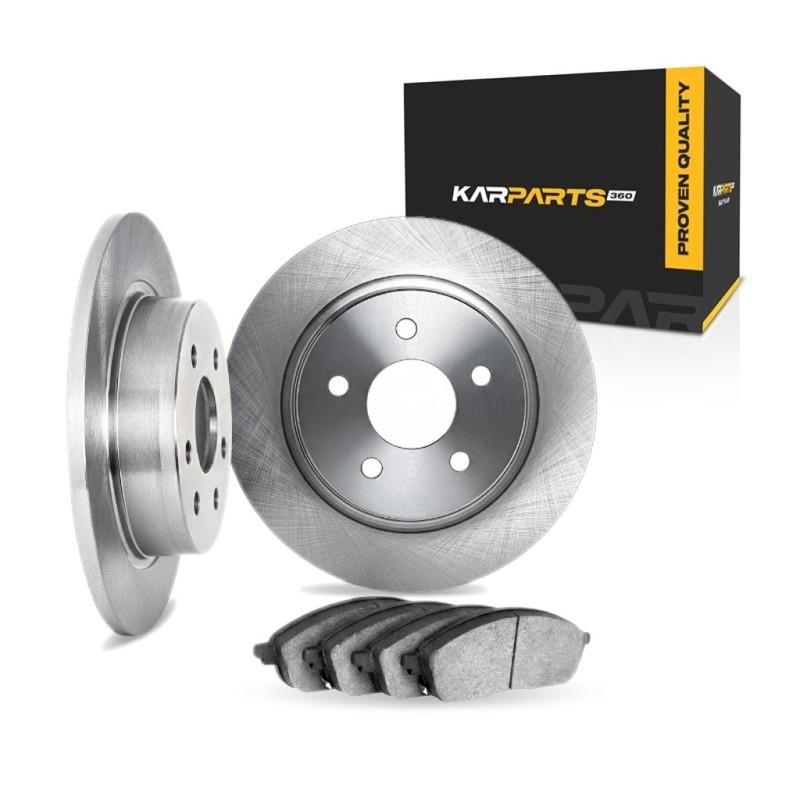 For Pontiac G6 2005-2010 Brake Rotor Set Rear | Excluded Calipers | Vented Rotor