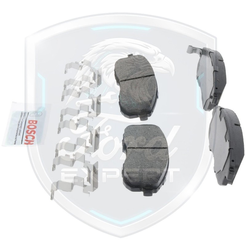 Bosch OEM Front Pads & Rear Shoes For 2000-2001 Nissan Sentra Lifetime Warranty gallery