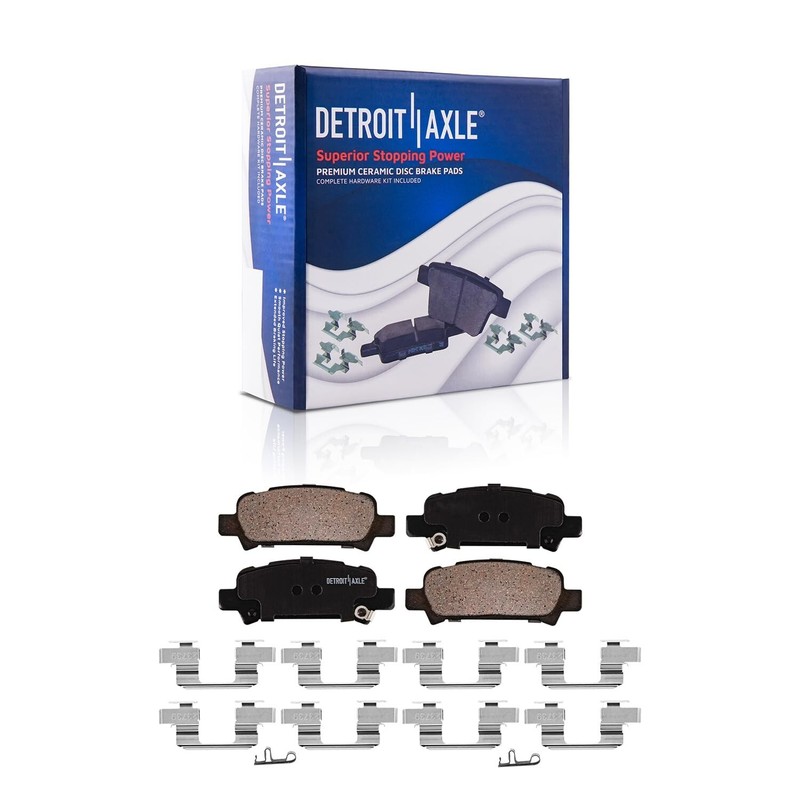 277mm Front & Rear Disc Rotor Ceramic Brake Pad for 2000 2001 2002 Subaru Legacy gallery