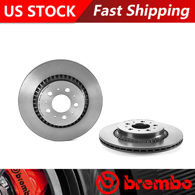 Brembo for 2005-2014 Volvo XC90 Rear Coated Brake Rotors