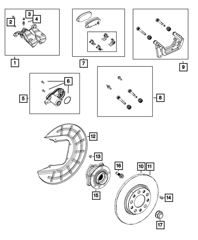 Genuine Mopar Brake Rotor 68254088AB gallery