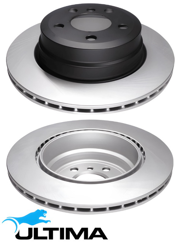 REAR VENTED DISC BRAKE ROTORS FOR BMW M62TUB44 M62B46 N62B44 4.4 4.6 V8 OD 320MM