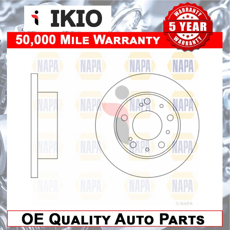 Fits Talbot Express 1985-1990 Fiat Ducato 1982-1994 Brake Disc Front Ikio