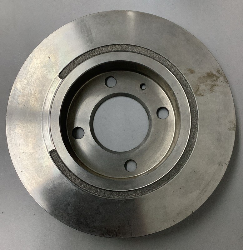 Lot of 2 ATE 171615301 24.0112.01014.1 Brake Rotors for '73-'93 Audi VW (r17) gallery