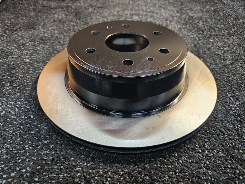 Wagner BD126457E Plain Vented Rear Brake Rotor For Cadillac Escalade 2007-2020 gallery