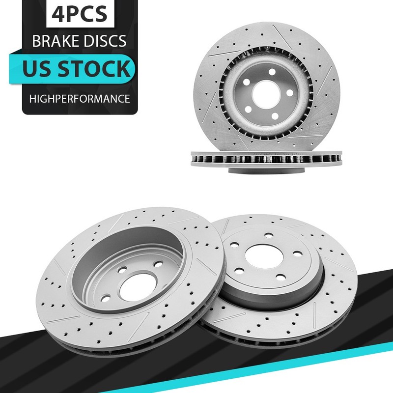380mm Front 350mm Rear Disc Brake Rotors for Dodge Durango Jeep Grand Cherokee