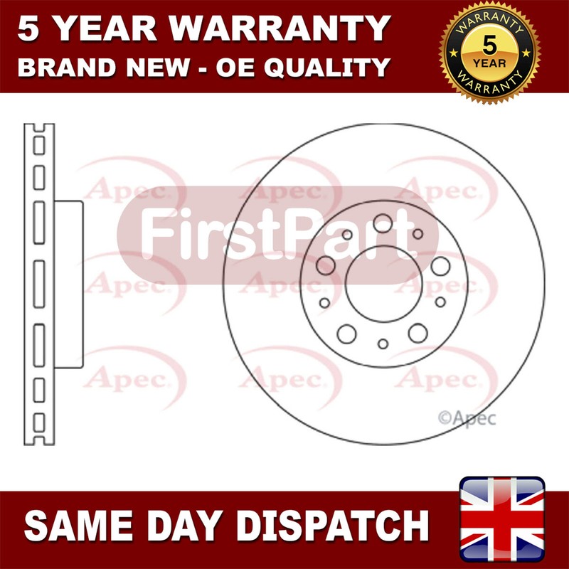 Fits Volvo V70 S60 XC70 S80 2.0 2.4 D 2.5 TDi FirstPart Front Brake Disc