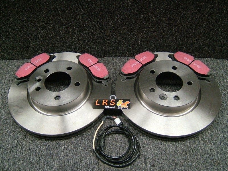 Range Rover 3.6 tdv8 NON BREMBO CALIPER front brake discs and pads 10-12