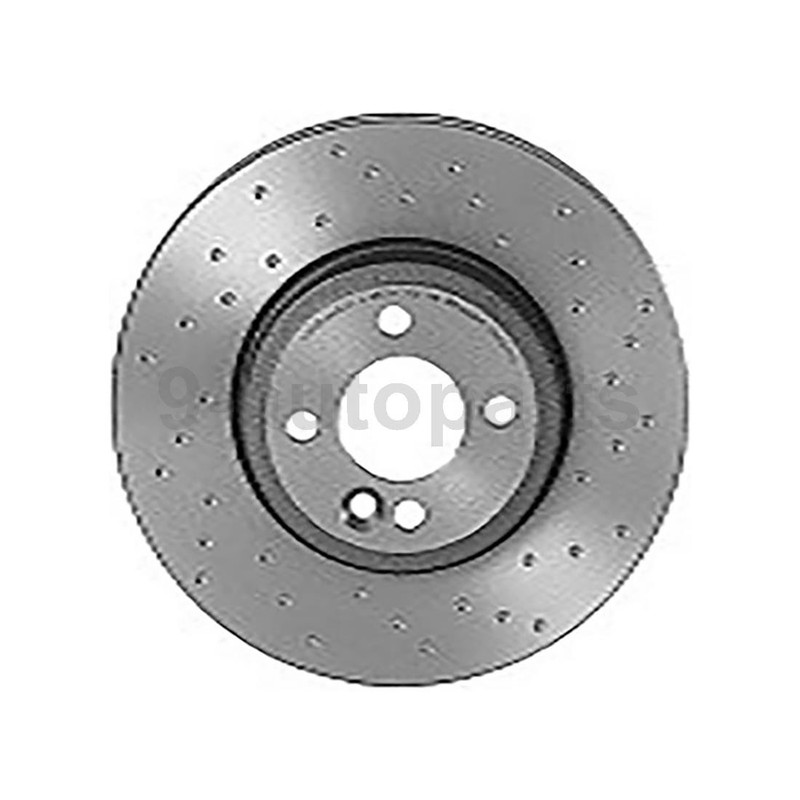 Brembo Front Rear Brake Kit Drilled Rotors Ceramic Pads for 2007 Mini Cooper gallery