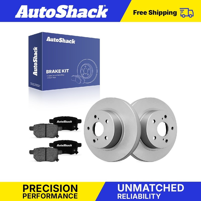 Rear Brake Rotors Ceramic Pads for Scion, xB 2008-2015, FWD L4 2.4L