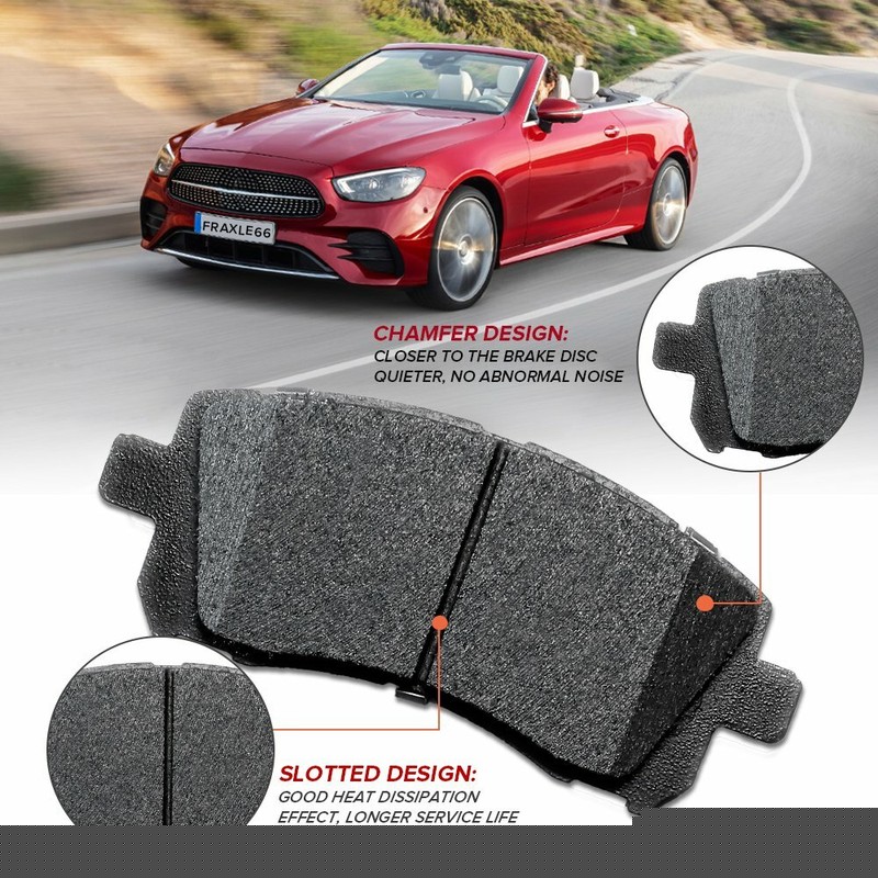Front Disc Rotors + Ceramic Brake Pads for 2012 - 2018 Ford Focus Volvo C30 S40 gallery