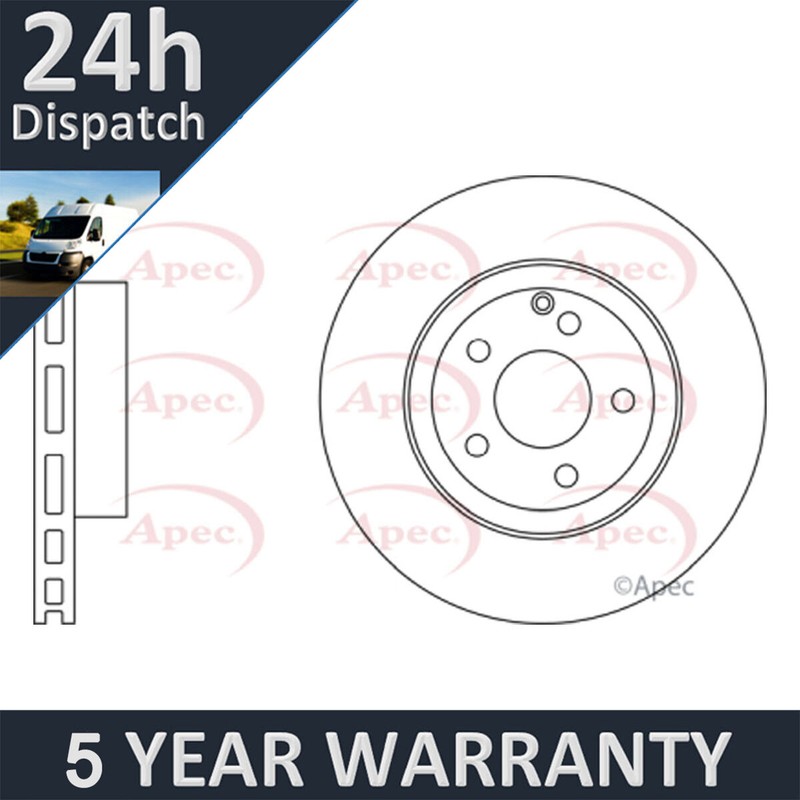 Fits Mercedes E-Class CLS 3.0 CDi 3.2 3.5 Purevue Front Brake Disc 2114210912
