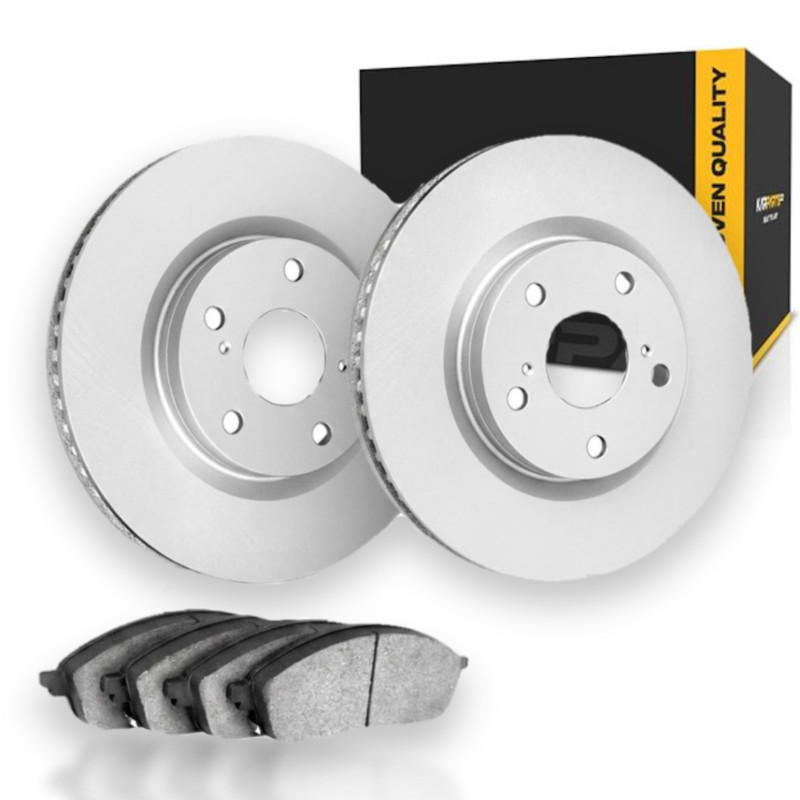 For Audi S6/S8 2020-2026 Rotor Set | Rear | Plain Rotor Style