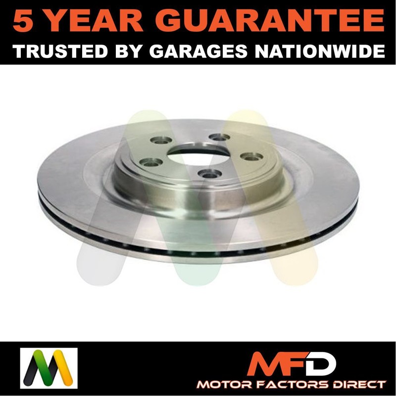 1x Brake Disc Rear Motaquip Fits Jaguar XK8 2002-2006 C2D26352 C2C25339