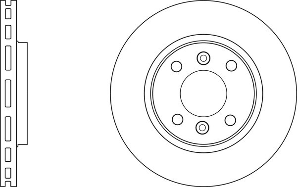 2x Apec Blue Front Brake Discs 258mm Fits Dacia Renault Smart Clio Forfour