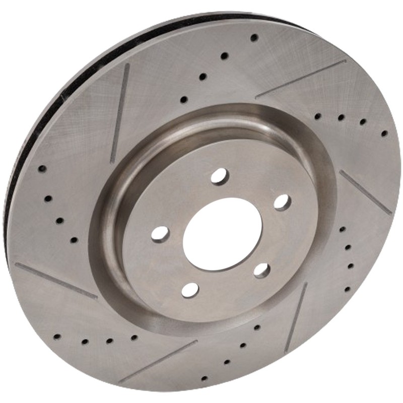 Front, Driver Or Passenger Brake Disc For Ford Mustang 2007 2008 2009 2010-2014