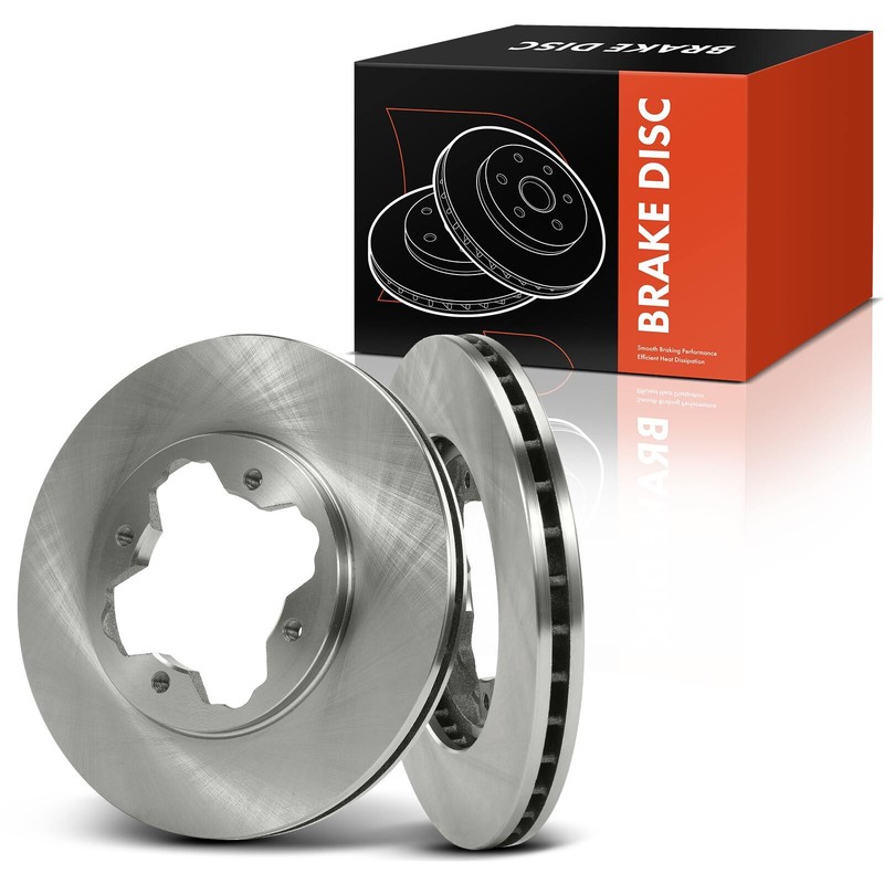 2pcs Front Disc Brake Rotors for Honda Accord 1990-1997 Acura CL 1997 L4 2.2L