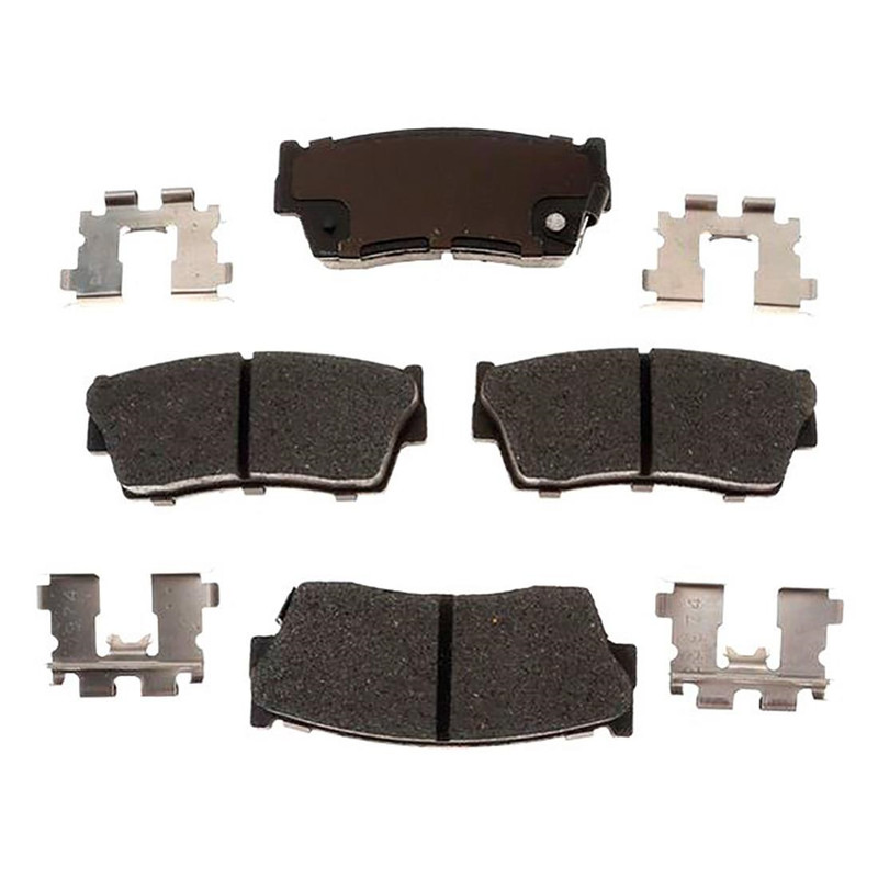 Front Kit Brake Rotors + Ceramic Pads & Hardware For 1989-1997 Geo Tracker gallery