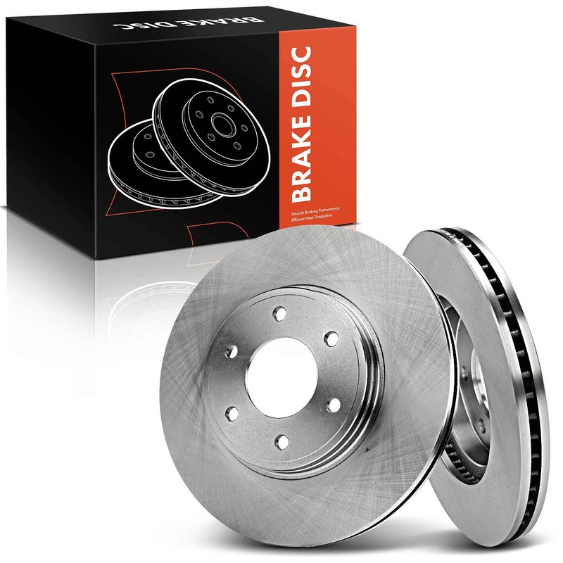 2x Disc Brake Rotors for Chevrolet Trailblazer 2006-2009 Saab 9-7x 08-09 Front