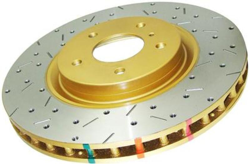 DBA Fits 04-17 Subaru WRX STi Rear 4000 XS Series Rotor – Slotted &